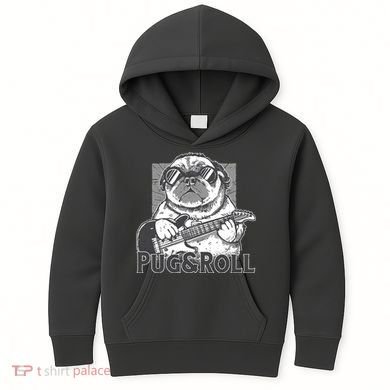 Pug And Roll Kids Hoodie