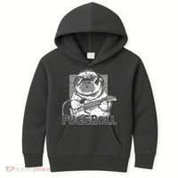 Pug And Roll Kids Hoodie thumb 0