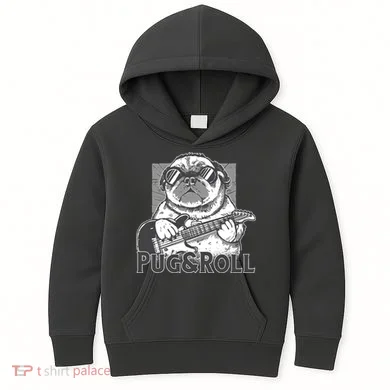 Pug And Roll Kids Hoodie