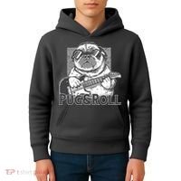Pug And Roll Kids Hoodie thumb 4