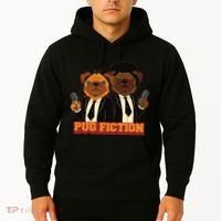 Pug Fiction Hoodie thumb 2