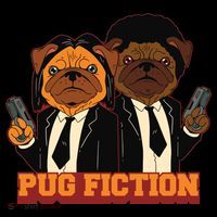 Pug Fiction Long Sleeve Shirt thumb 2