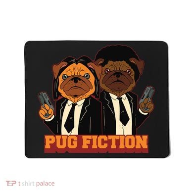 Pug Fiction Mousepad