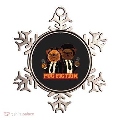 Pug Fiction Ornament