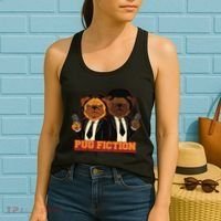 Pug Fiction Women's Tank Top thumb 2
