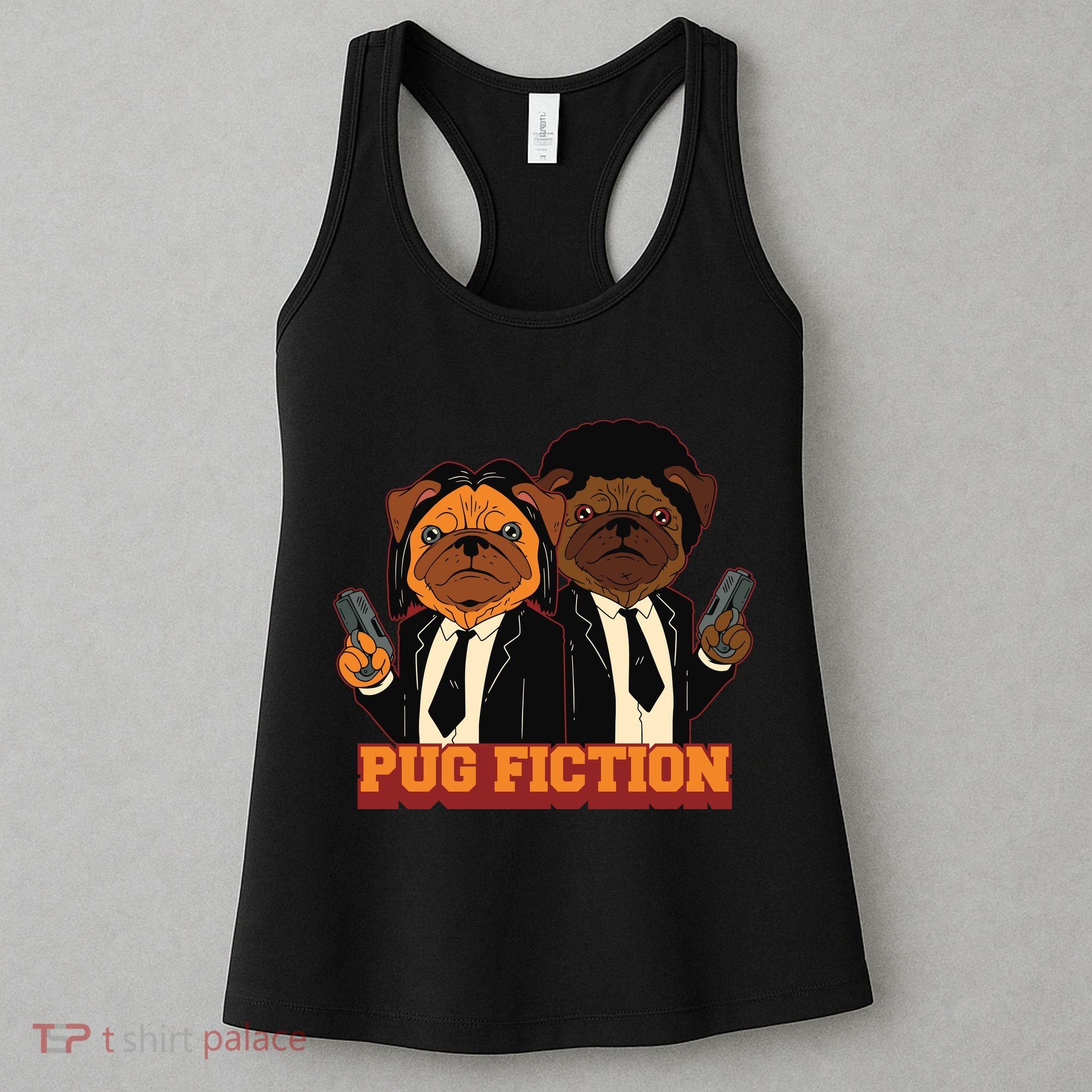 Pug Fiction Women's Tank Top