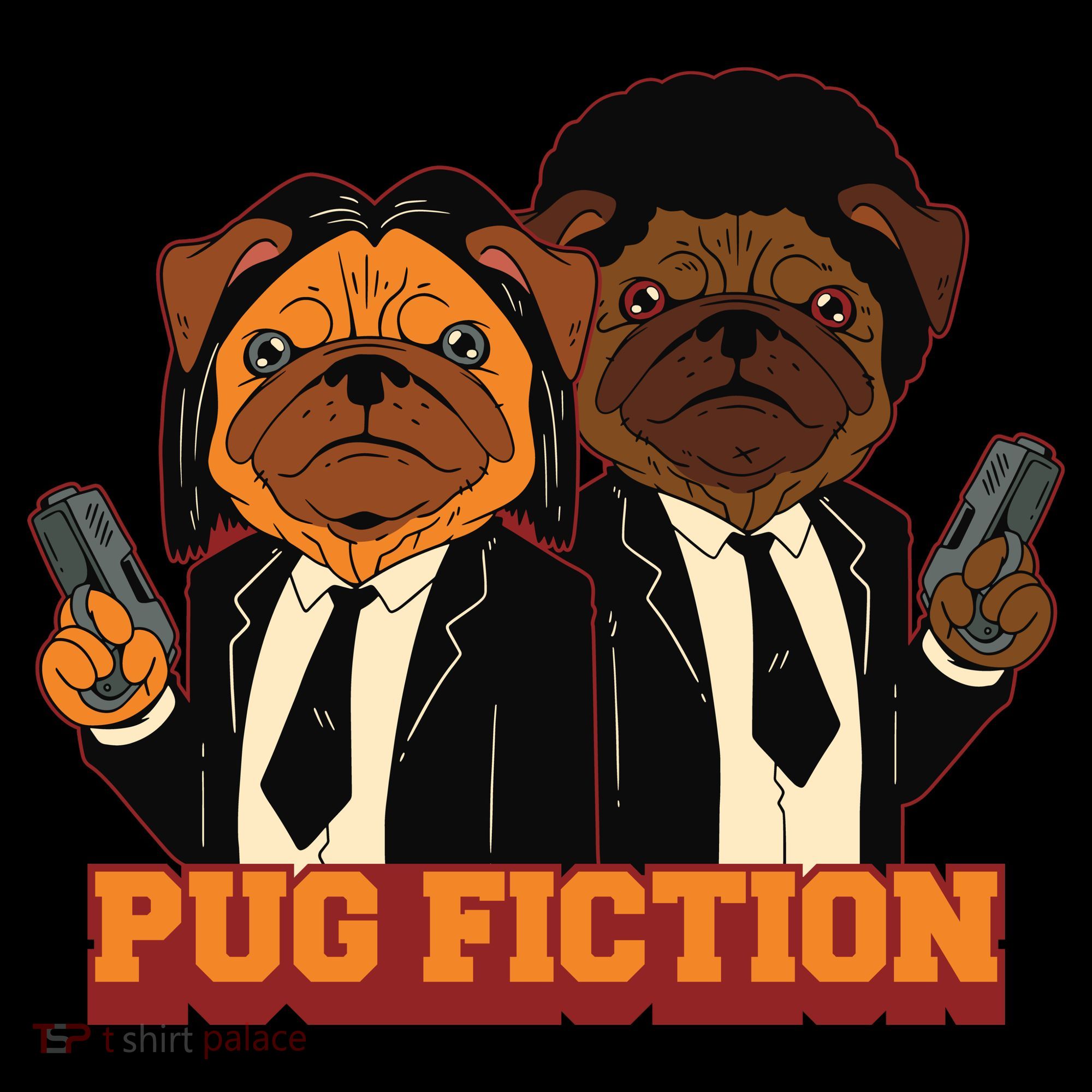 Pug Fiction Women's Tank Top