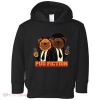 Pug Fiction Toddler Hoodie thumb 0