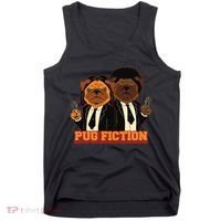 Pug Fiction Tank Top thumb 0
