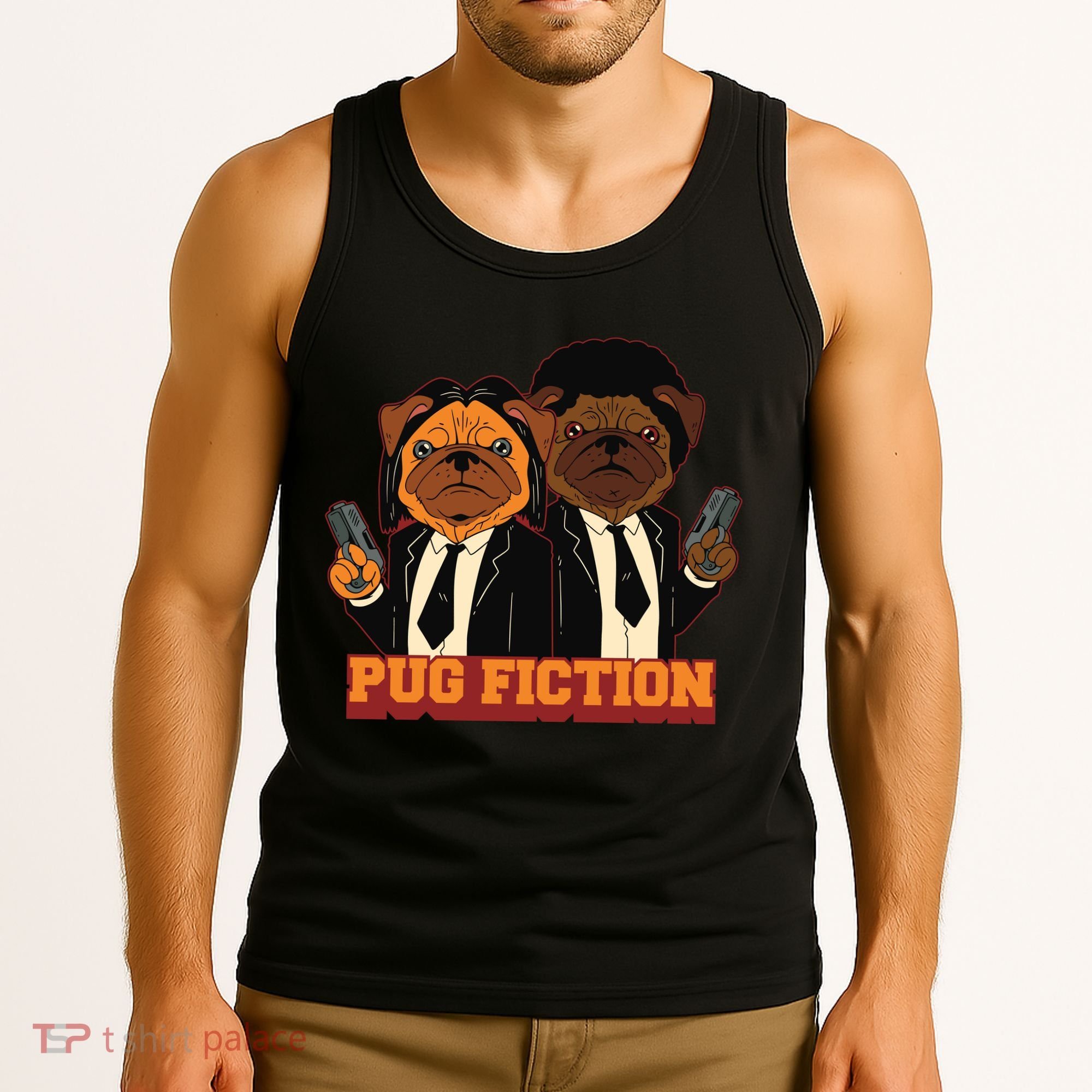 Pug Fiction Tank Top