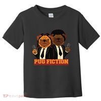 Pug Fiction Toddler T-Shirt thumb 0