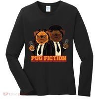 Pug Fiction Women's Long Sleeve Shirt thumb 0