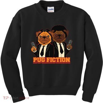 Pug Fiction Kids Sweatshirt