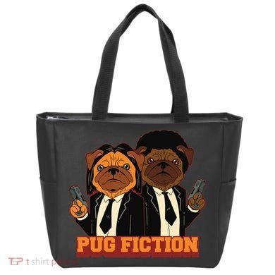 Pug Fiction Tote Bag