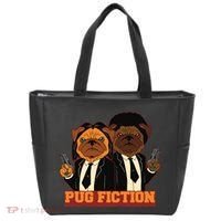 Pug Fiction Tote Bag thumb 0