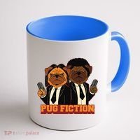Pug Fiction Coffee Mug thumb 1