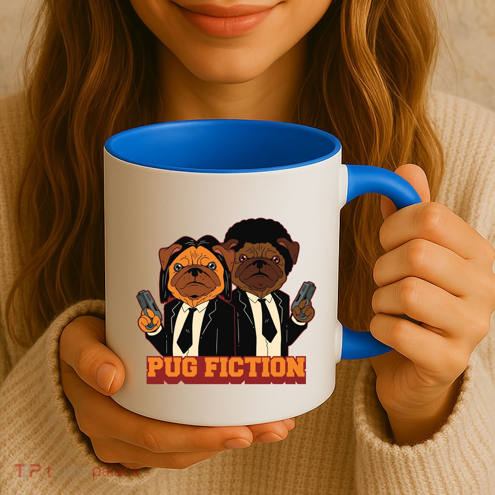 Pug Fiction Coffee Mug