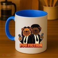 Pug Fiction Coffee Mug thumb 4