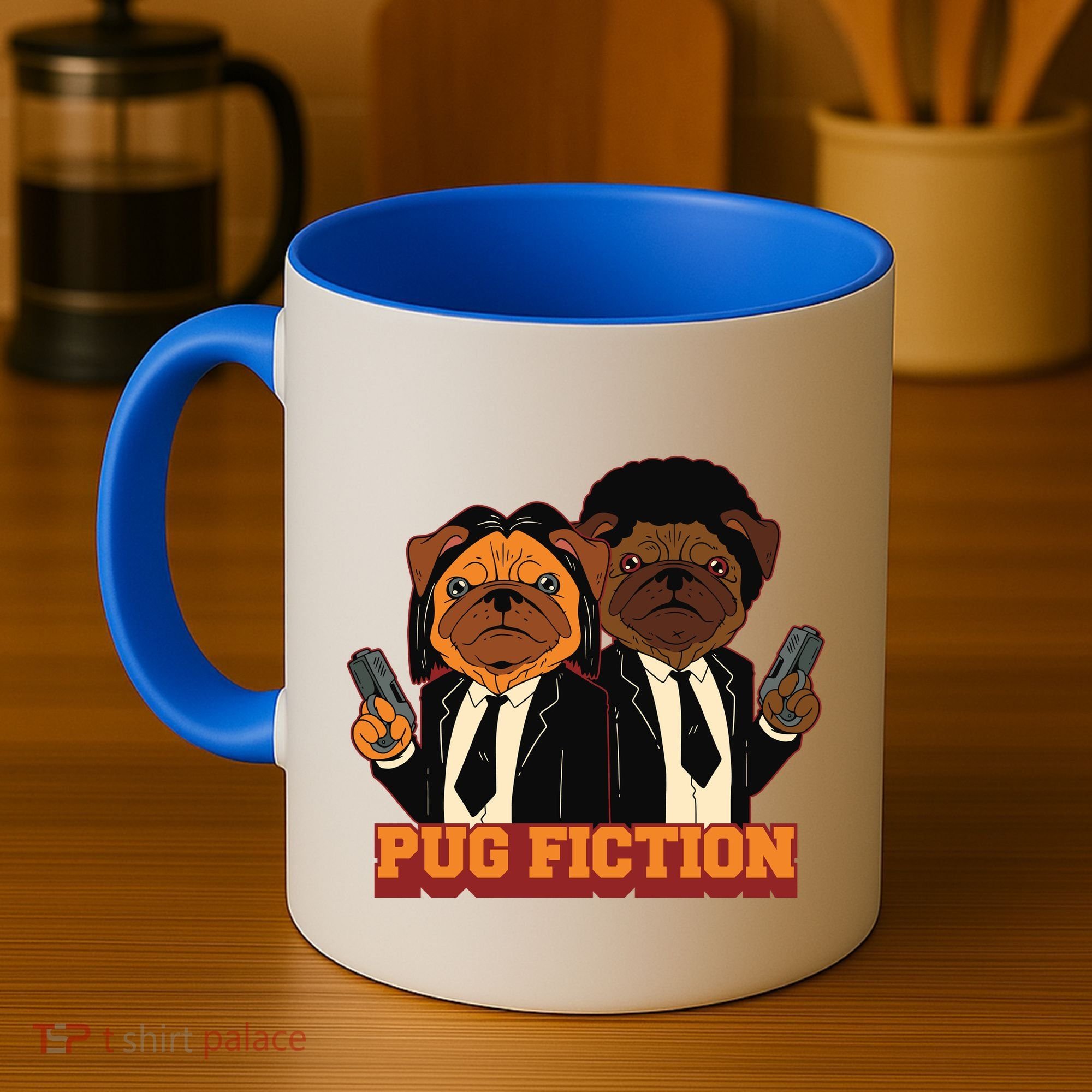 Pug Fiction Coffee Mug