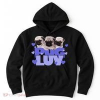 Pug Luv Hoodie thumb 0