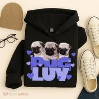 Pug Luv Hoodie thumb 4