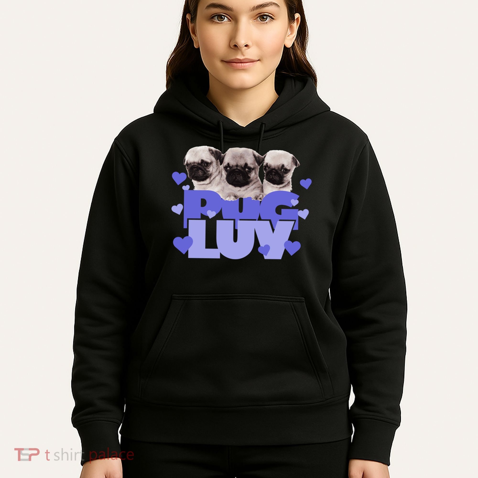 Pug Luv Hoodie