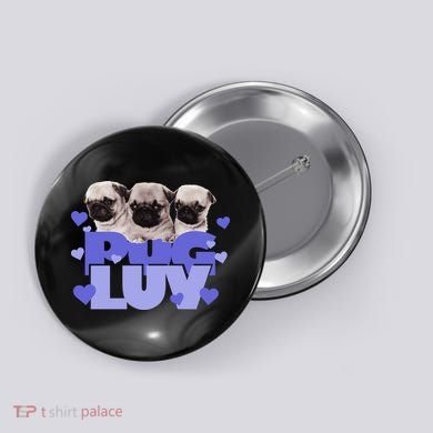 Pug Luv Button