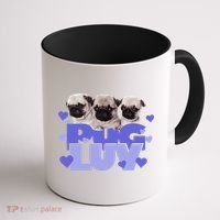 Pug Luv Coffee Mug thumb 1