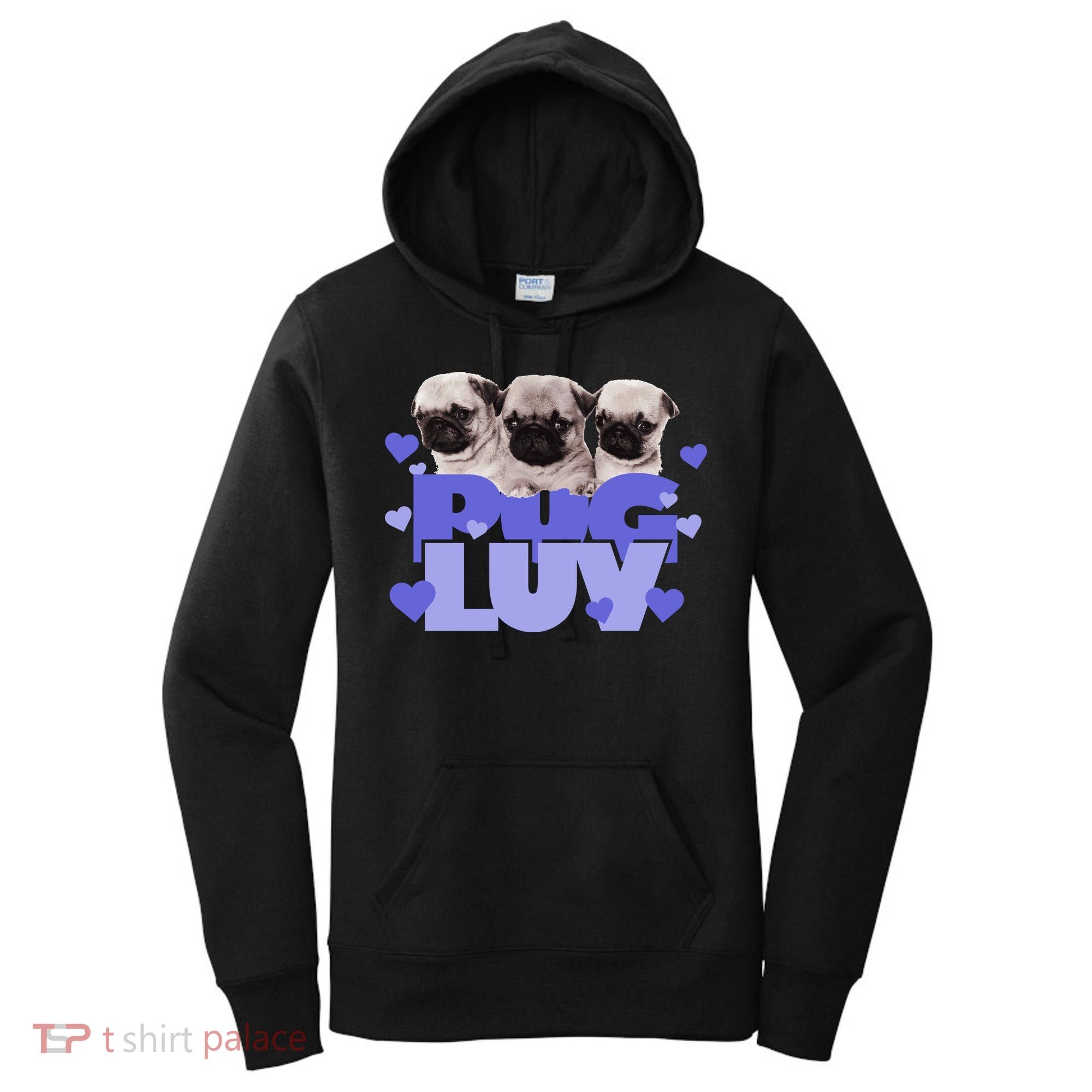 Pug Luv Women's Hoodie