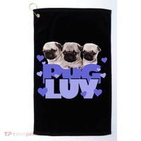 Pug Luv Golf Towel thumb 0