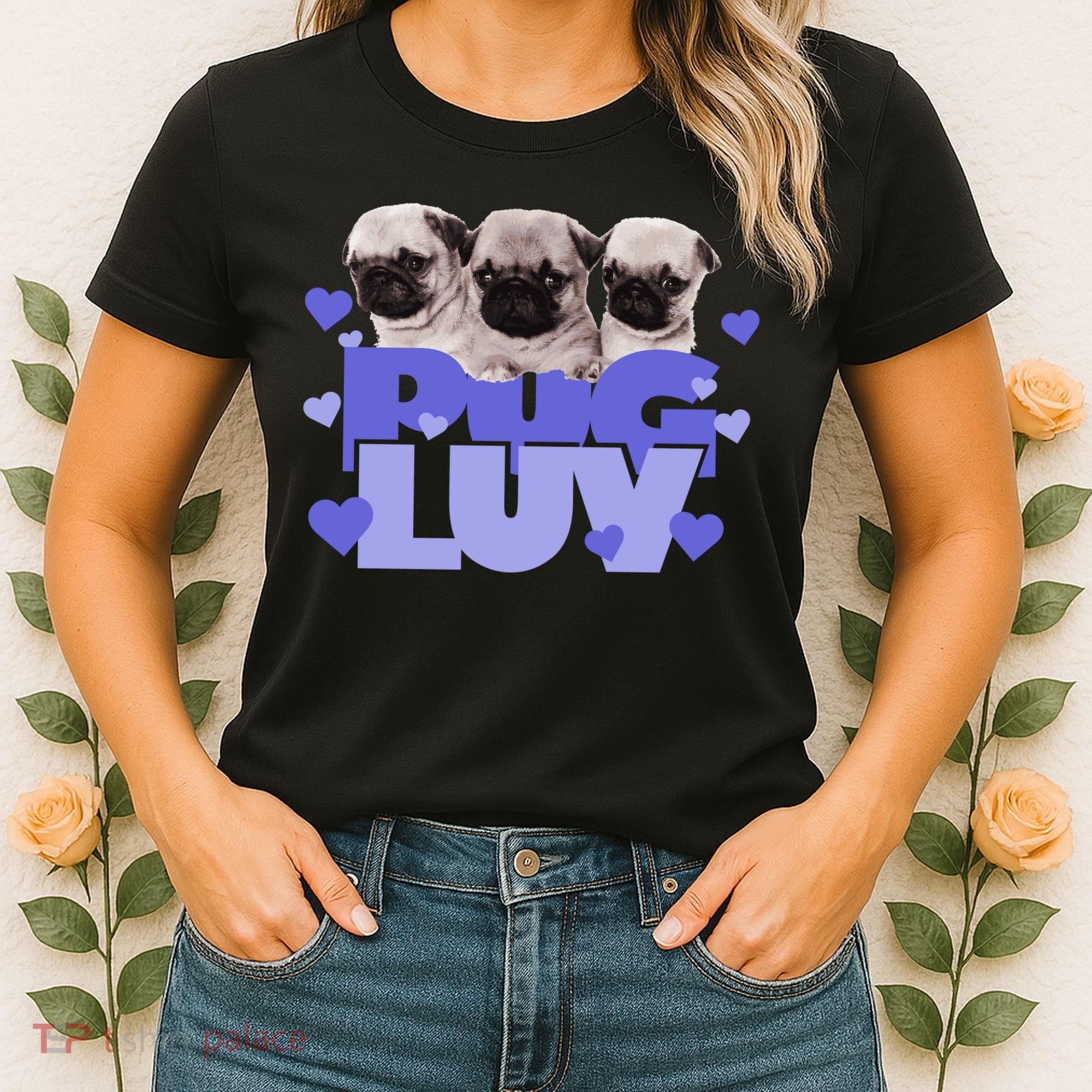 Pug Luv Women's T-Shirt