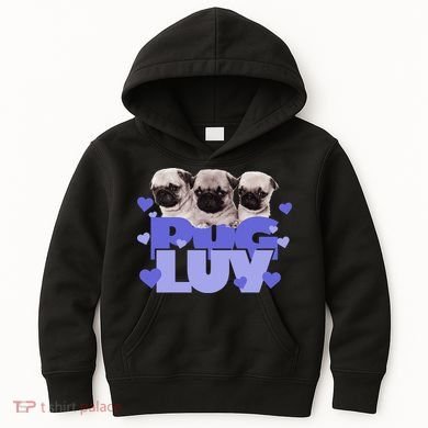Pug Luv Kids Hoodie