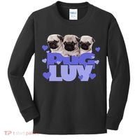 Pug Luv Kids Long Sleeve Shirt thumb 0