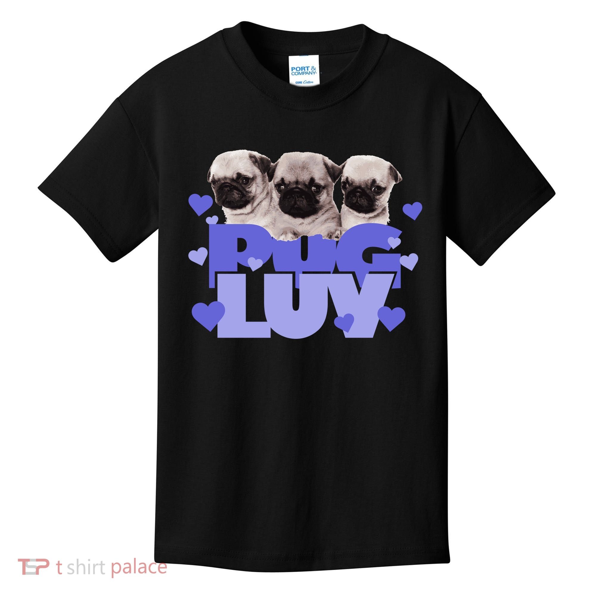 Pug Luv Kids T-Shirt