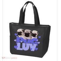 Pug Luv Tote Bag thumb 3