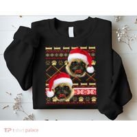 Pug Ugly Christmas Sweater Sweatshirt thumb 2
