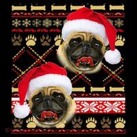Pug Ugly Christmas Sweater Sweatshirt thumb 3