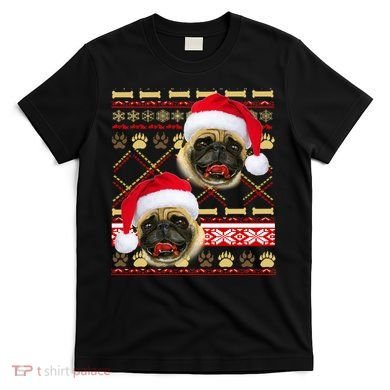 Pug Ugly Christmas Sweater T-Shirt