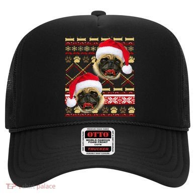 Pug Ugly Christmas Sweater Hat