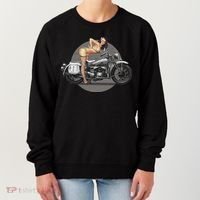 Pin Up Girl Classic Motorcycle Women's Sweatshirt thumb 0