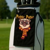 Puggy Potter Golf Towel thumb 2