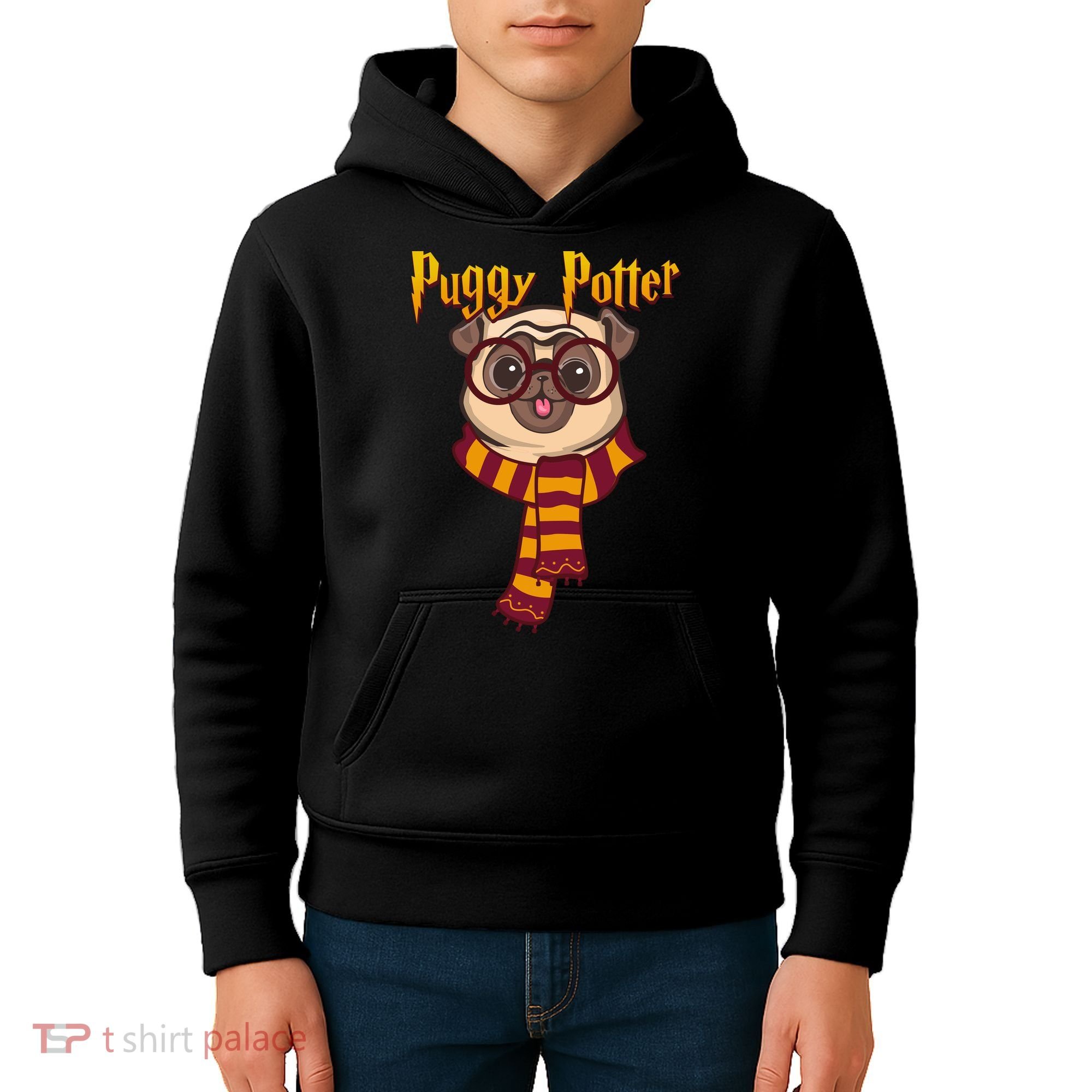 Puggy Potter Kids Hoodie