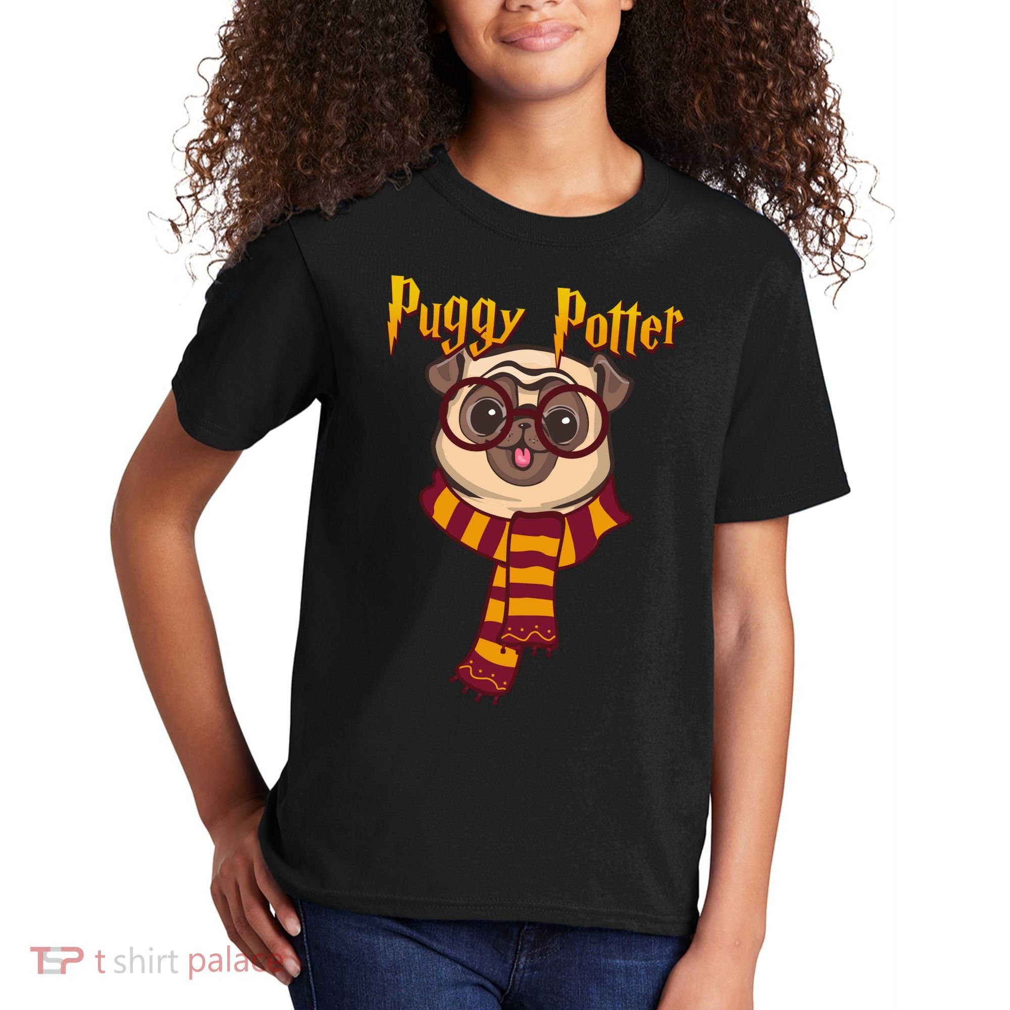 Puggy Potter Kids T-Shirt