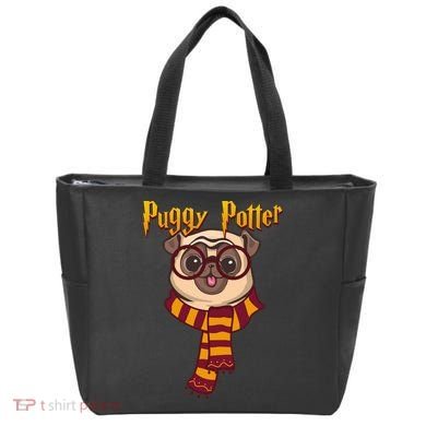 Puggy Potter Tote Bag