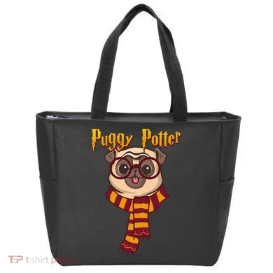 Puggy Potter Tote Bag