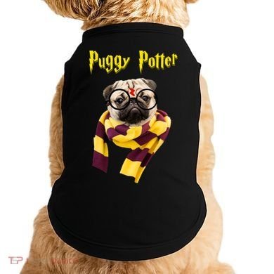 Puggy Potter Funny Parody Movie Doggie Tank