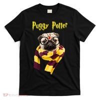 Puggy Potter Funny Parody Movie T-Shirt thumb 0