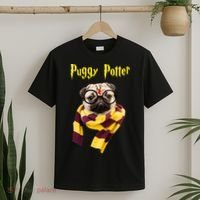 Puggy Potter Funny Parody Movie T-Shirt thumb 2