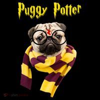 Puggy Potter Funny Parody Movie Women's Hoodie thumb 2