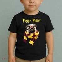 Puggy Potter Funny Parody Movie Toddler T-Shirt thumb 2